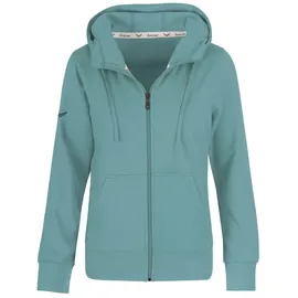 Trigema Sweatjacke » Kapuzenjacke«, Gr. S, seegras, , 97903151-S