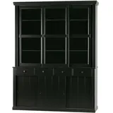 Woood Buffetschrank Lagos H 213 x B 163 cm schwarz