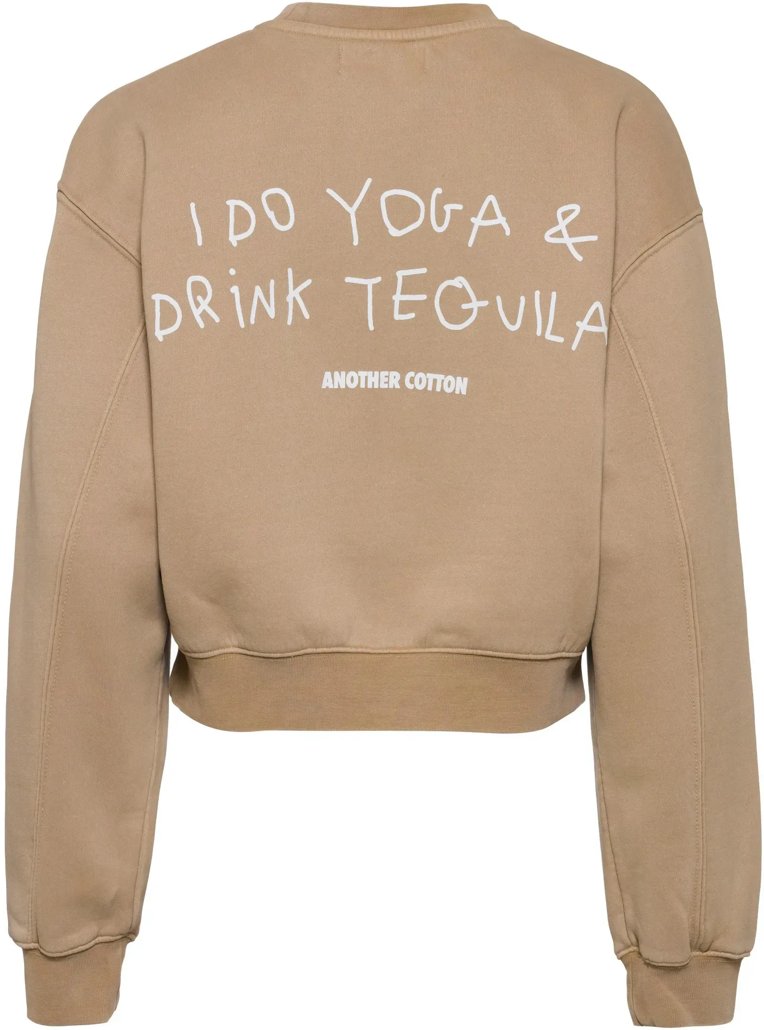 Another Cotton Lab Yoga Tequila Sweatshirt Damen in beige, Größe S - beige