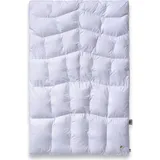 SCHLAFKÖNIG Daunendecke extra warm 135x200 für Winter ® | Winterbettdecke | Atmungsaktiv | Made in Germany