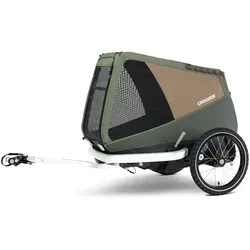 CROOZER Hundeanhänger Enna Moss Green Moss Green