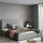 petits-meubles Boxspringbett 160 x 200 cm Grau