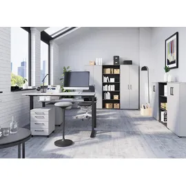 Germania Profi 3.0 Aktenschrank 80 x 40 x 123 cm grau
