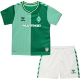 hummel Werder Bremen 23-24 Heim Teamtrikot Kinder, grün, 80