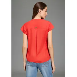 Bruno Banani Kurzarmbluse rot 36