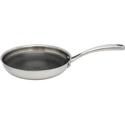 ELO Bratpfanne Relief Ø 28 cm Edelstahl Silber