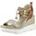 Nero Giardini Keilsandalette Damen Beige/Gold 38