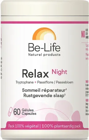 Be-Life Relax Night + Passionsblume Mineralkomplex 60 Kapseln