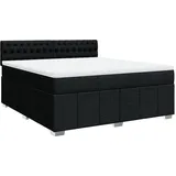 vidaXL Boxspringbett 180 x 200 cm Schwarz
