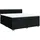 vidaXL Boxspringbett 180 x 200 cm Schwarz