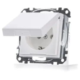Merten Schuko-Steckdose Unterputz polarweiß glänzend 1 St.
