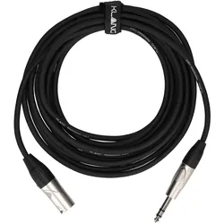 Klang Mikrofonkabel PRO, 6 Meter XLR male - 6,3 Klinke, male, stereo - Audiokabel