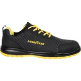 Goodyear Schwarze, atmungsaktive Sicherheitsschuhe, Sicherheit bei der Arbeit, Kategorie S3, Größe 42