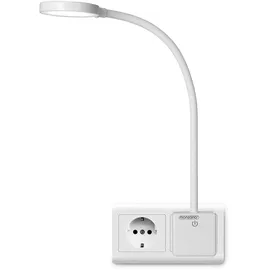 monzana LED Steckerlampe Timer Dimmbar tageslichtweiß