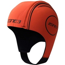 ZONE3 Zone 3 Badekappe Triathlon Neopren, Orange, S