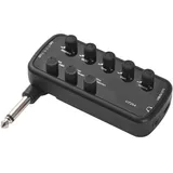 Btuty Gitarrenverstärker, Mini-Verstärker, tragbar, Gitarrenverstärker, Plug and Play, für E-Gitarre, Musikinstrument, 3 Simulationen, eingebaute Lautsprecher