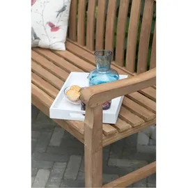deVries Gartenbank 120 x 94 x 57 cm Braun