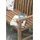 deVries Gartenbank 120 x 94 x 57 cm Braun