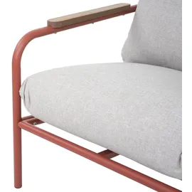Mendler HWC-O11 Loungeset terrakotta/beige