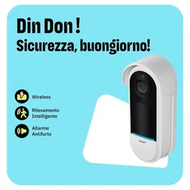omajin Wireless Security Camera Weiß