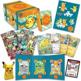 Nintendo Paldea-Abenteuerkoffer mit 7 holografischen Promokarten & 6 Boosterpacks