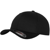 Flexfit Wooly Combed Cap - schwarz