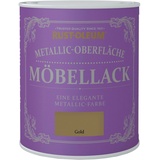 Rust-Oleum Möbellack Metallisch Gold Matt 750 ml