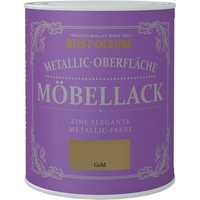 Rust-Oleum Möbellack Metallisch Gold Matt 750 ml