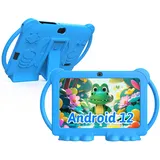 7 Zoll Kinder-Tablet Android 12 2GB RAM + 2GB Speicher (erweiterbar) 32GB - Blau