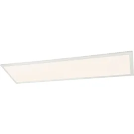 GLOBO Aufbau Panel LED Deckenleuchte dimmbar mit Fernbedienung Tageslichtlampe Deckenlampe weiß, 40W 2200lm warmweiß-kaltweiß, LxH 120 cm