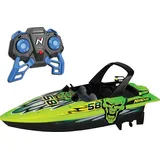 NIKKO 10171 ferngesteuertes RC Boot, Wasser Action bis 2,5 km/h, Robustes Motorboot, sch