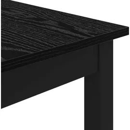 vidaXL Esstisch 200 x 75 x 100 cm schwarz