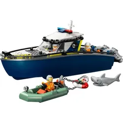 LEGO® City Verfolgungsjagd im Polizeiboot