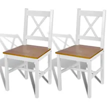 Esszimmerstühle 6 Stk. Stuhl Küchenstuhl Wohnzimmerstühle Stühle Kiefernholz neu