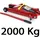 RAMROXX Wagenheber hydraulisch 2 t 85-330 mm rot