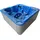 SANOTECHNIK Oasis Maxi 210 x 210 x 92 cm Blau