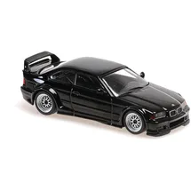 Minichamps Maxichamps 940023380-1:43 BMW M3 E36 GTR-1993-Black Sammler-Miniaturauto, Schwarz