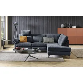 Max Schelling Ecksofa Flachgewebe Maximum Plus ¦ blau ¦ Maße (cm): B: 265 H: 91 T: 200.0