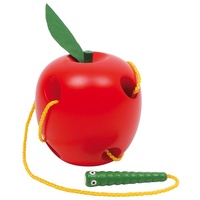 small foot company small foot - Wooden Thread Apple