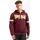 Lonsdale Darfield Sweatjacke Herren Oxblood/Yellow/White M