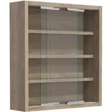 VCM Hängevitrine Agisa 37 x 40 x 10 cm Beige