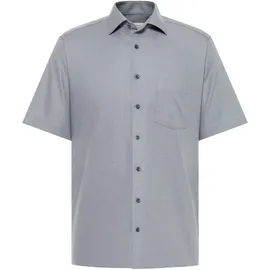 Eterna Business-Hemd, Modern-Fit, Kurzarm, für Herren, 33 GRAU, 43