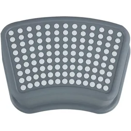 Home4You Tritthocker Kunststoff 36 x 13 x 24 cm Grau