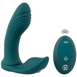 Couples Choice Vibrator 3 in 1 mit Fernbedienung, grün