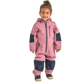 KILLTEC first instinct by killtec Mädchen Fiow 35 Mns Onpc Softshell Overall mit Kapuze, malve, 122/128 EU