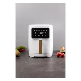 BERGNER Heißluft-Fritteuse 6,9 l 1800 W Weiß