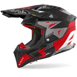 Airoh Aviator 3 Spin Motocross Helm rot, L
