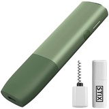 ILUMA ONE Tabakerhitzer MossGreen + Stixzieher - kompatibel mit IQOS TEREA