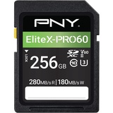 PNY EliteX-PRO60 SDXC 256GB UHS-II U3, Class 10 P-SD256V60280EXP6-GE