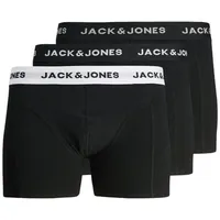 JACK & JONES Unterhose SOLID Trunks 3er Pack